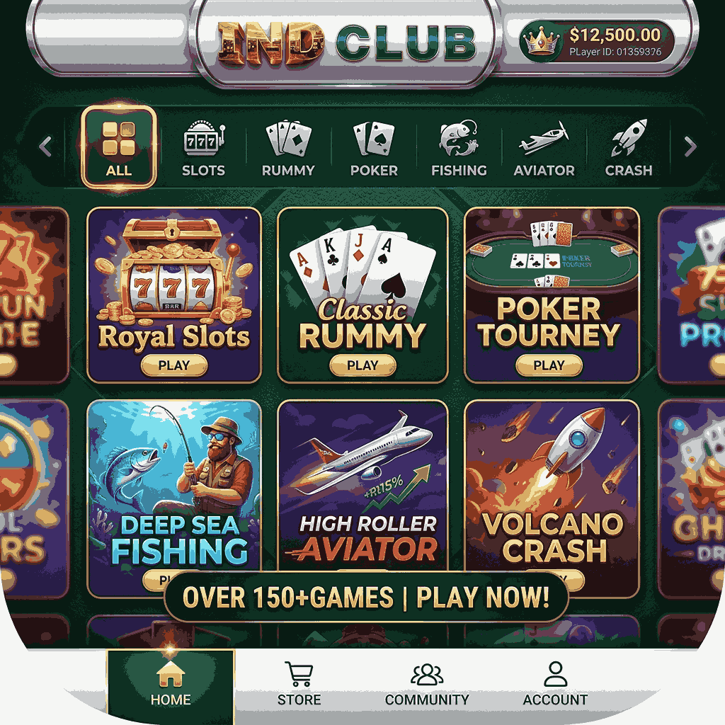 ind club game interface