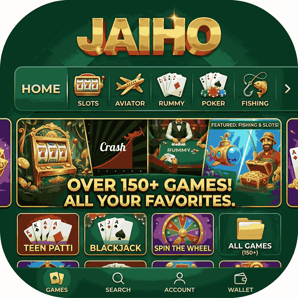 jaiho slots game interface